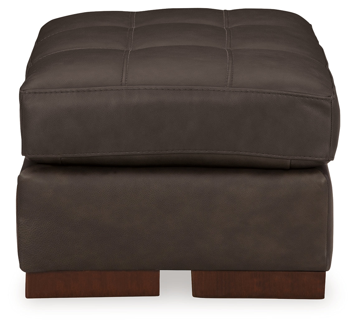 Luigi Thunder Ottoman - 5650614 - Luna Furniture