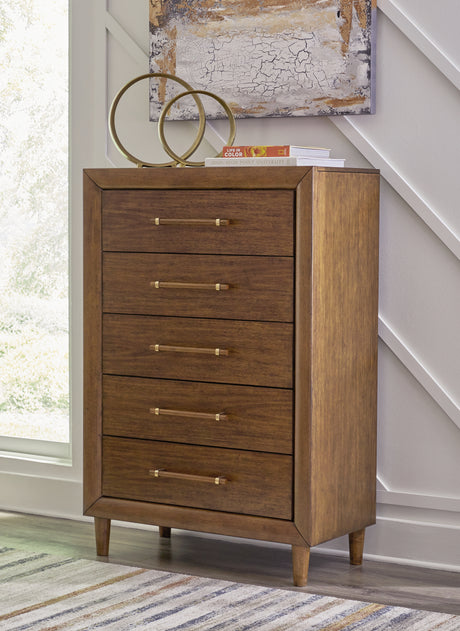 Lyncott Brown Chest of Drawers - B615-46 - Luna Furniture