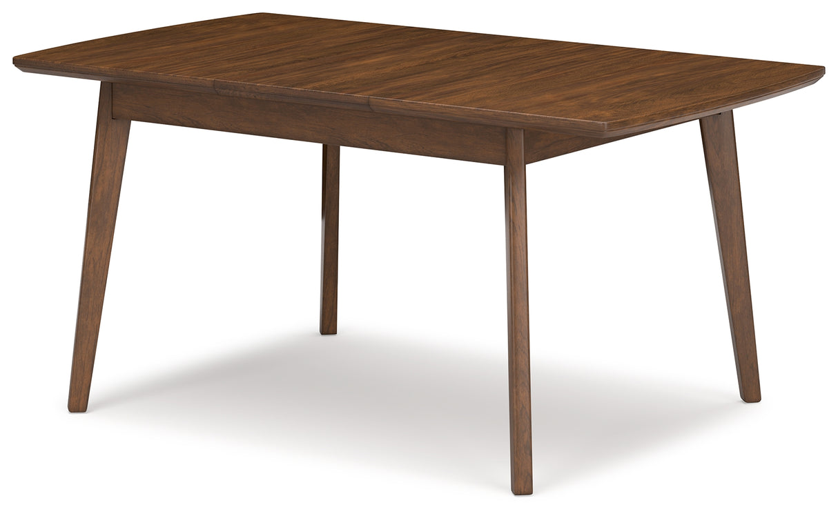 Lyncott Brown Dining Extension Table - D615-35 - Luna Furniture