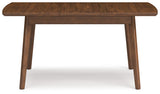 Lyncott Brown Dining Extension Table - D615-35 - Luna Furniture