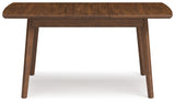 Lyncott Brown Dining Extension Table - D615-35 - Luna Furniture