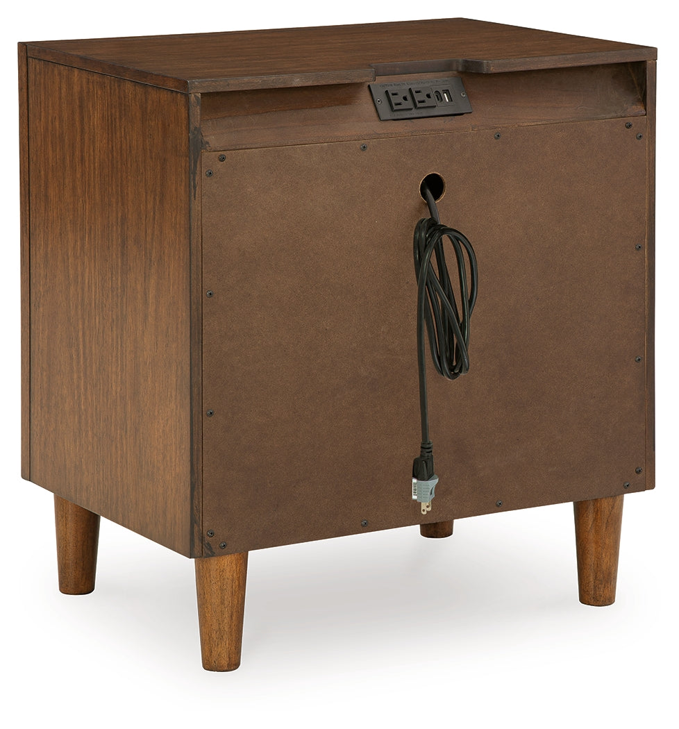 Lyncott Brown Nightstand - B615-92 - Luna Furniture