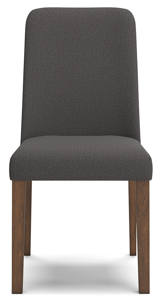 Lyncott Charcoal/Brown Dining Chair, Set of 2 - D615-02 - Luna Furniture