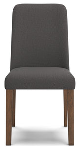 Lyncott Charcoal/Brown Dining Chair, Set of 2 - D615-02 - Luna Furniture