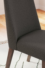 Lyncott Charcoal/Brown Dining Chair, Set of 2 - D615-02 - Luna Furniture