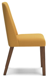 Lyncott Mustard/Brown Dining Chair, Set of 2 - D615-04 - Luna Furniture