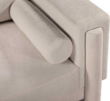 Madeline Chenille Fabric Living Room Chair Beige from Meridian - Luna Furniture