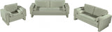 Madeline Chenille Fabric Sofa Mint from Meridian - Luna Furniture