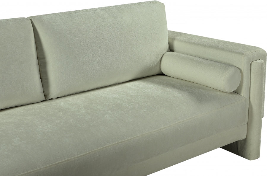 Madeline Chenille Fabric Sofa Mint from Meridian - Luna Furniture