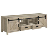 Madra Rectangular TV Console with 2 Sliding Doors from Coaster - Luna Furniture