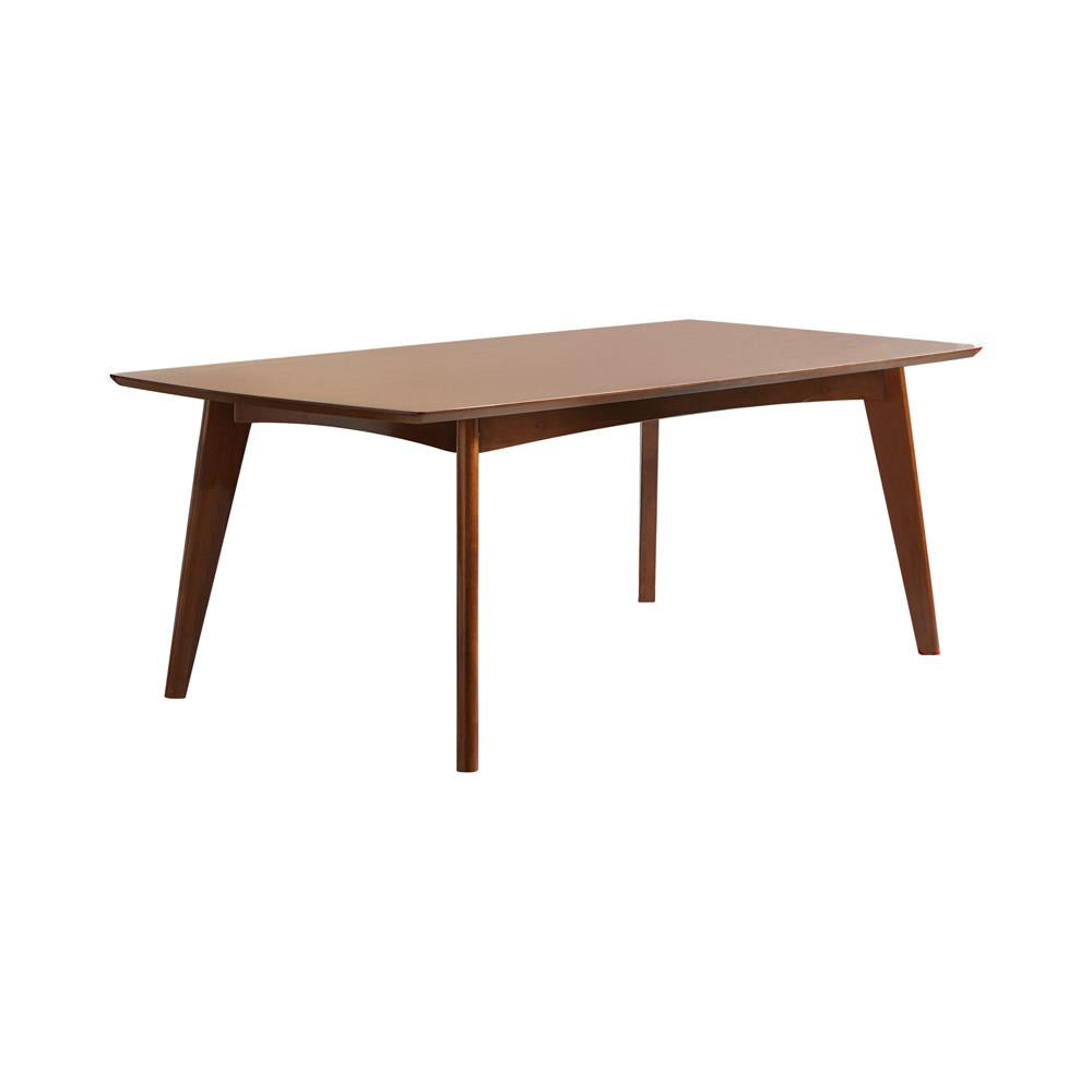 Malone Dark Walnut Rectangular Dining Table from Coaster - Luna Furniture