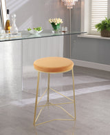 Tres Mango Velvet Counter Stool from Meridian - Luna Furniture