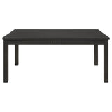 Marbrisa 5-piece Rectangular Dining Table Set Matte Black - 123071-S5 - Luna Furniture