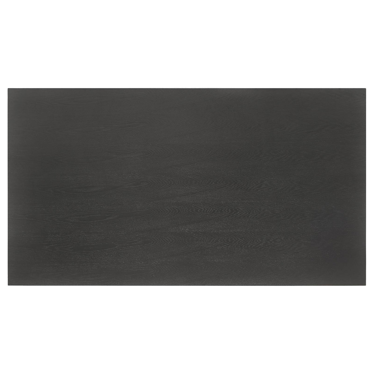 Marbrisa Rectangular Dining Table Matte Black - 123071 - Luna Furniture