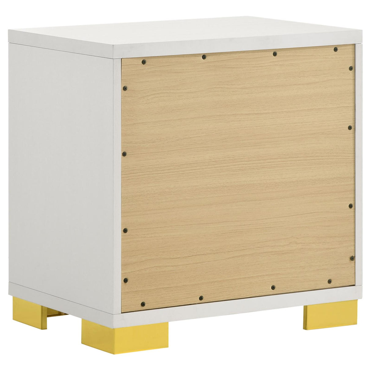 Marceline 2-drawer Nightstand White from Coaster - Luna Furniture