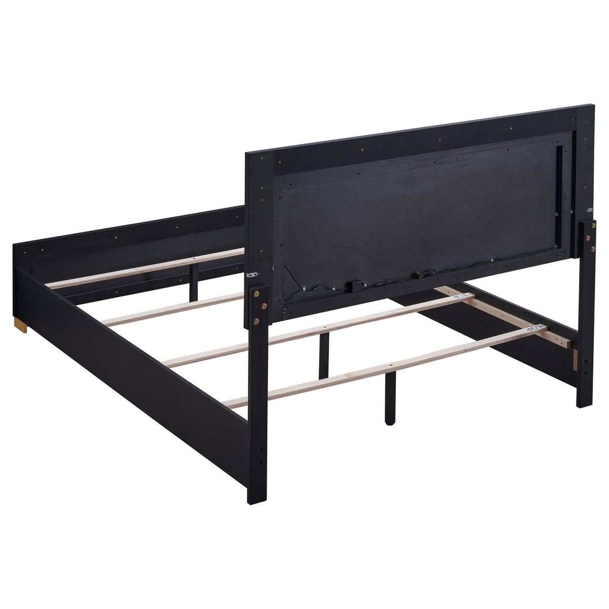 Marceline Black 5-Piece Full Bedroom Set with LED Headboard from Coaster - Luna Furniture