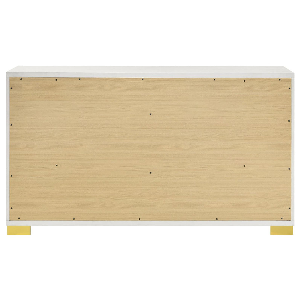 Marceline 6-drawer Dresser White from Coaster - Luna Furniture