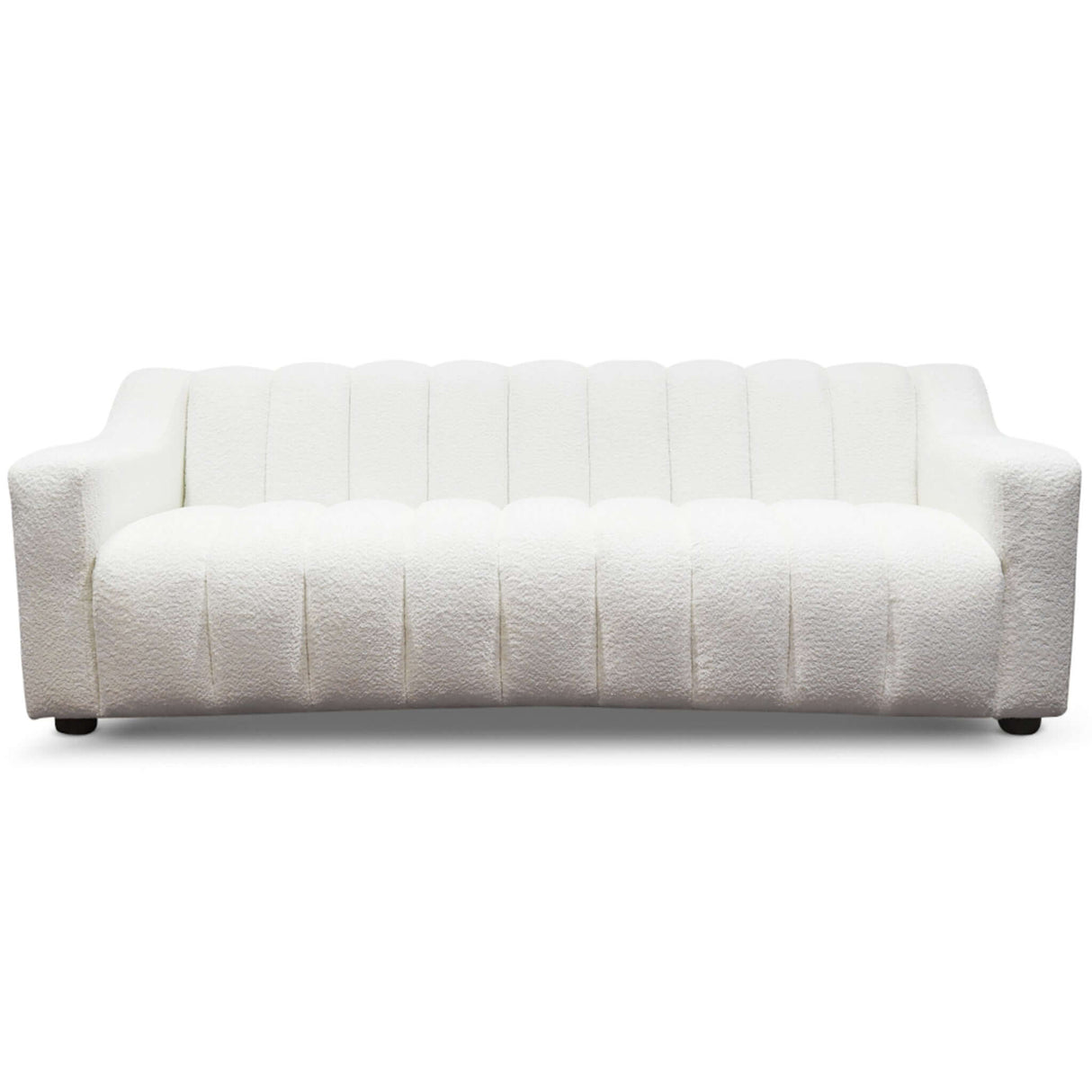 Marcus Mid-Century Modern Luxury Tight Back Cream Boucle Couch - AFC00227 - Luna Furniture