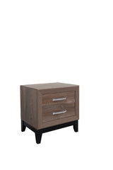 Marvel Brown Night Stand - MARVELBEDROOM-NS - Luna Furniture