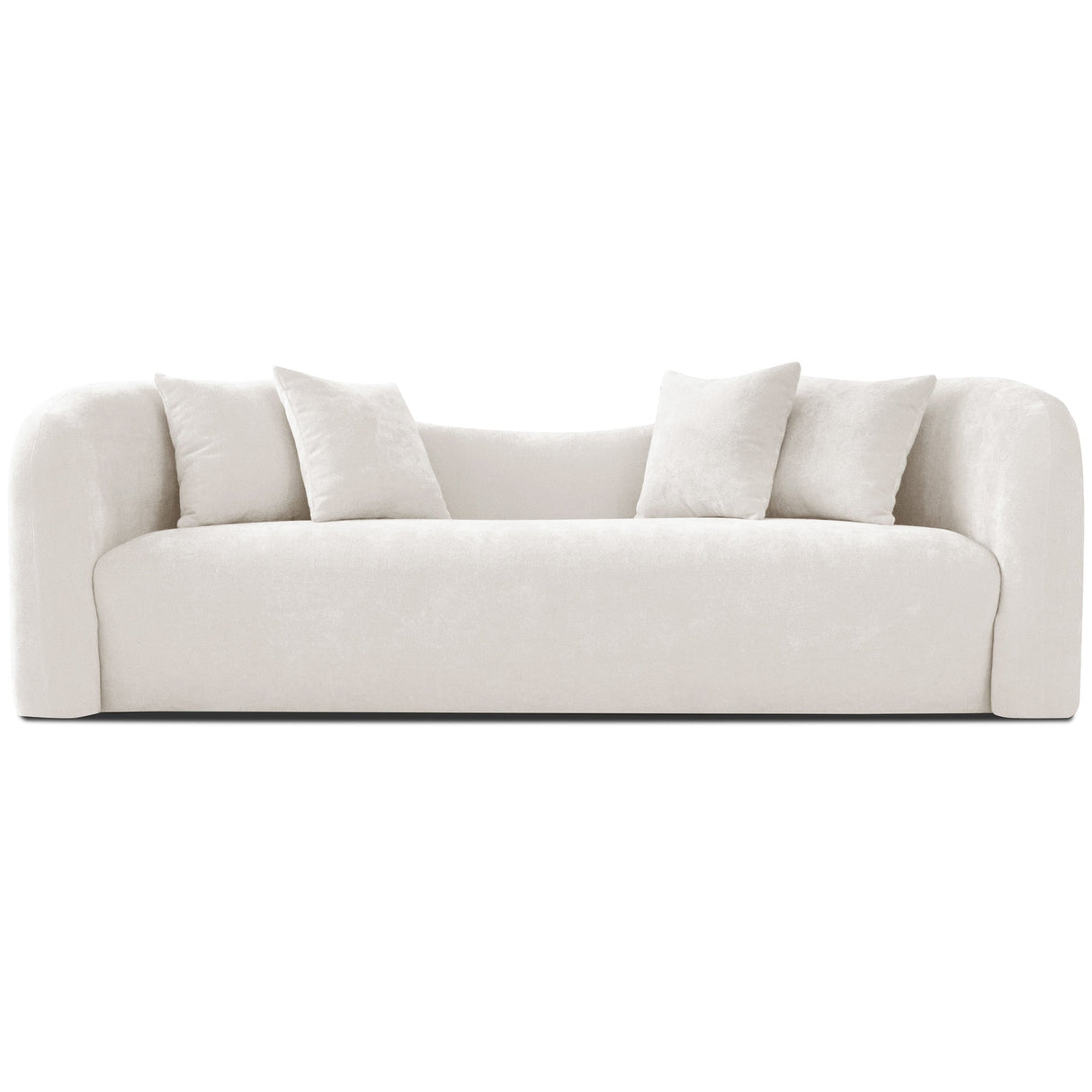 Mason Mid Century Modern Luxury Tight Back Curvy Boucle Couch - AFC01798 - Luna Furniture