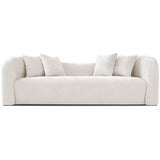 Mason Mid Century Modern Luxury Tight Back Curvy Boucle Couch - AFC01798 - Luna Furniture