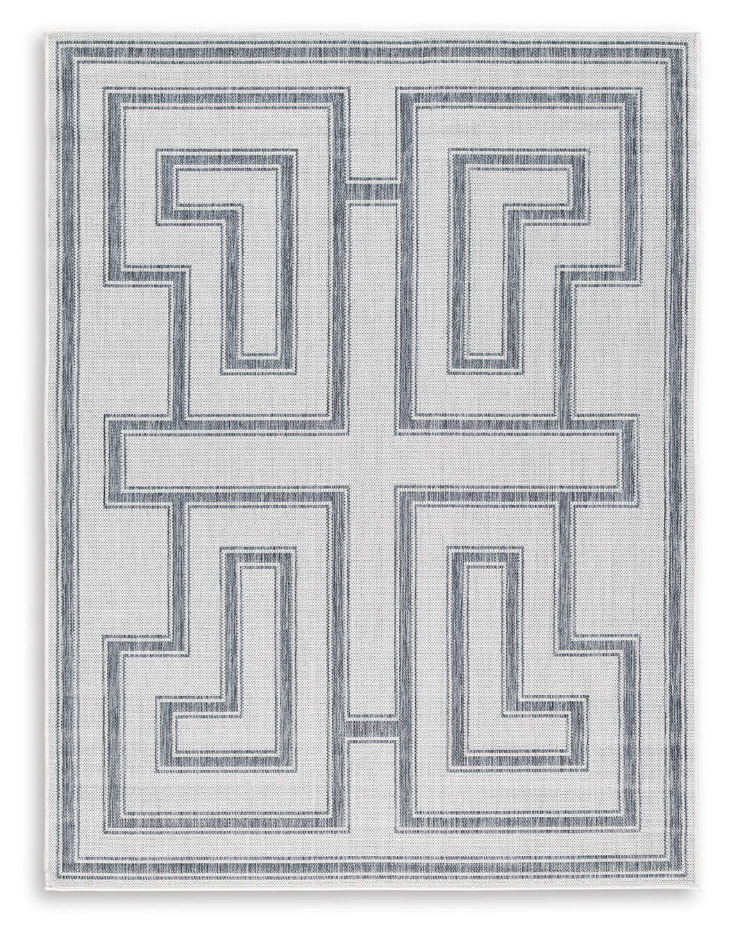 Matinwood Ivory/Charcoal 5' x 7' Rug from Ashley - Luna Furniture