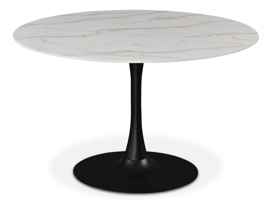 Tulip Matte 48" Dining Table from Meridian - Luna Furniture