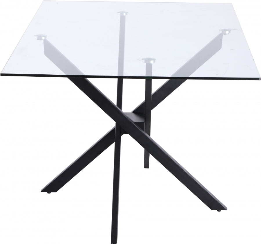 Xander Matte Dining Table from Meridian - Luna Furniture