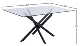 Xander Matte Dining Table from Meridian - Luna Furniture