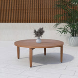 Maui Outdoor Patio Coffee Table Natural from Meridian - Luna Furniture