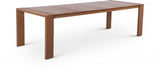 Maui Outdoor Patio Dining Table Natural from Meridian - Luna Furniture