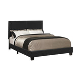 Mauve Full Upholstered Bed Black from Coaster - Luna Furniture