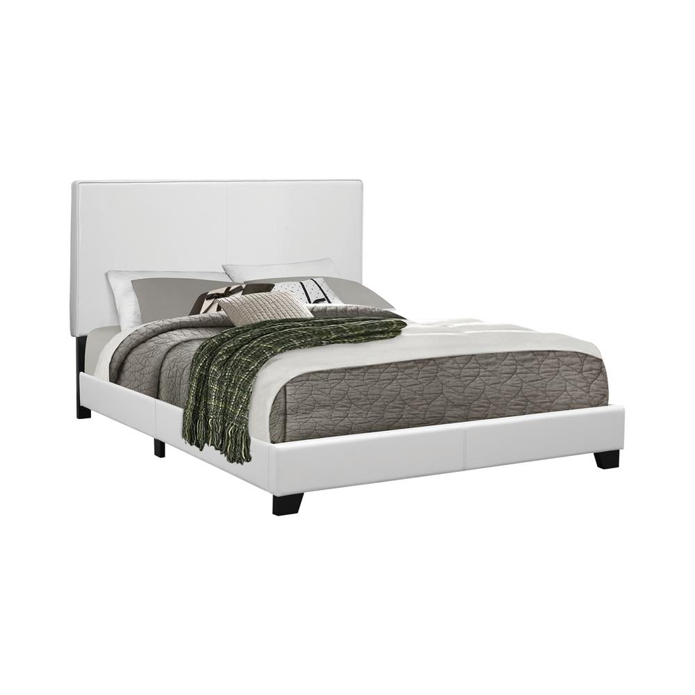 Mauve Full Upholstered Bed White from Coaster - Luna Furniture