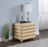 Maverick Night Stand / Side Table Natural from Meridian - Luna Furniture