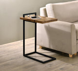 Maxwell C-Shaped Accent Table with USB Charging Port from Coaster - Luna Furniture