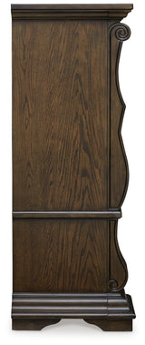 Maylee Dark Brown Chest of Drawers - B947-46 - Luna Furniture