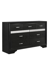 Miranda Black/Rhinestone 7-Drawer Dresser from Coaster - Luna Furniture