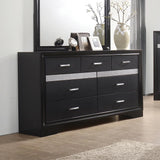 Miranda Black/Rhinestone 7-Drawer Dresser from Coaster - Luna Furniture