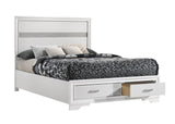 Miranda Full Storage Bed White from Coaster - Luna Furniture