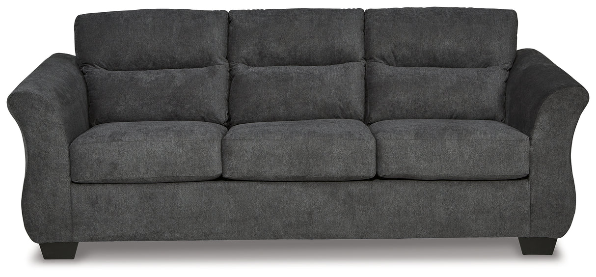 Miravel Gunmetal Queen Sofa Sleeper - 4620439 - Luna Furniture