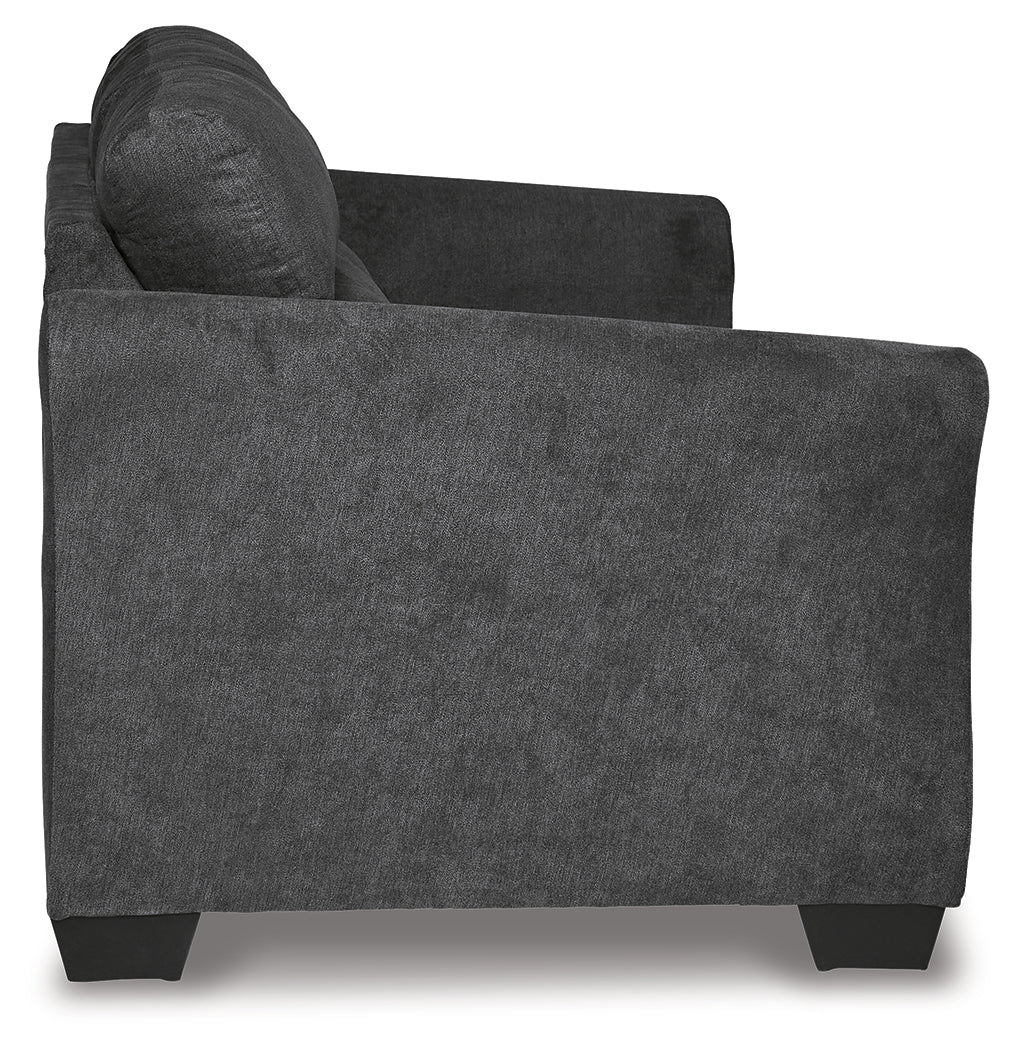 Miravel Gunmetal Sofa - 4620438 - Luna Furniture