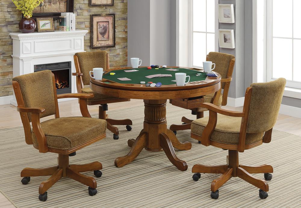 Mitchell 3-in-1 Game Table Amber from Coaster - Luna Furniture