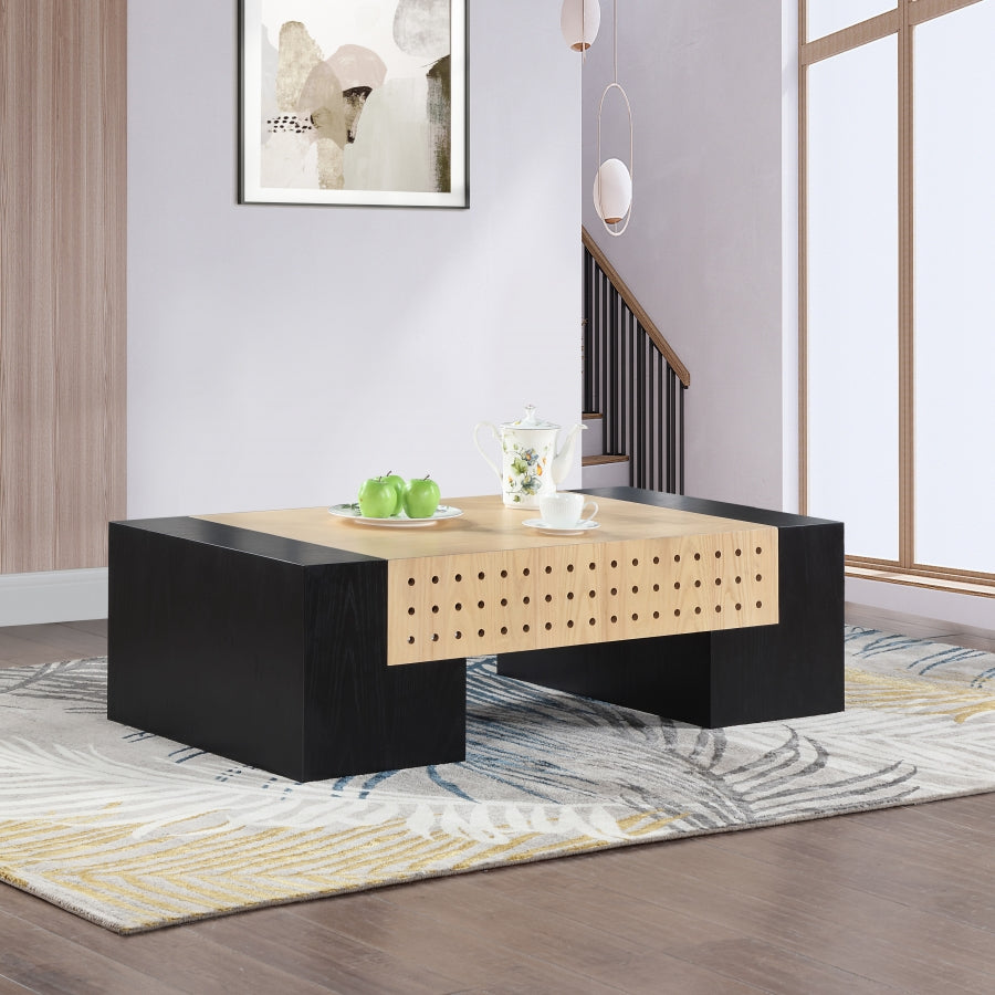 Mondrian Coffee Table Black from Meridian - Luna Furniture