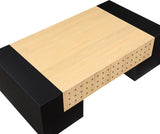 Mondrian Coffee Table Black from Meridian - Luna Furniture