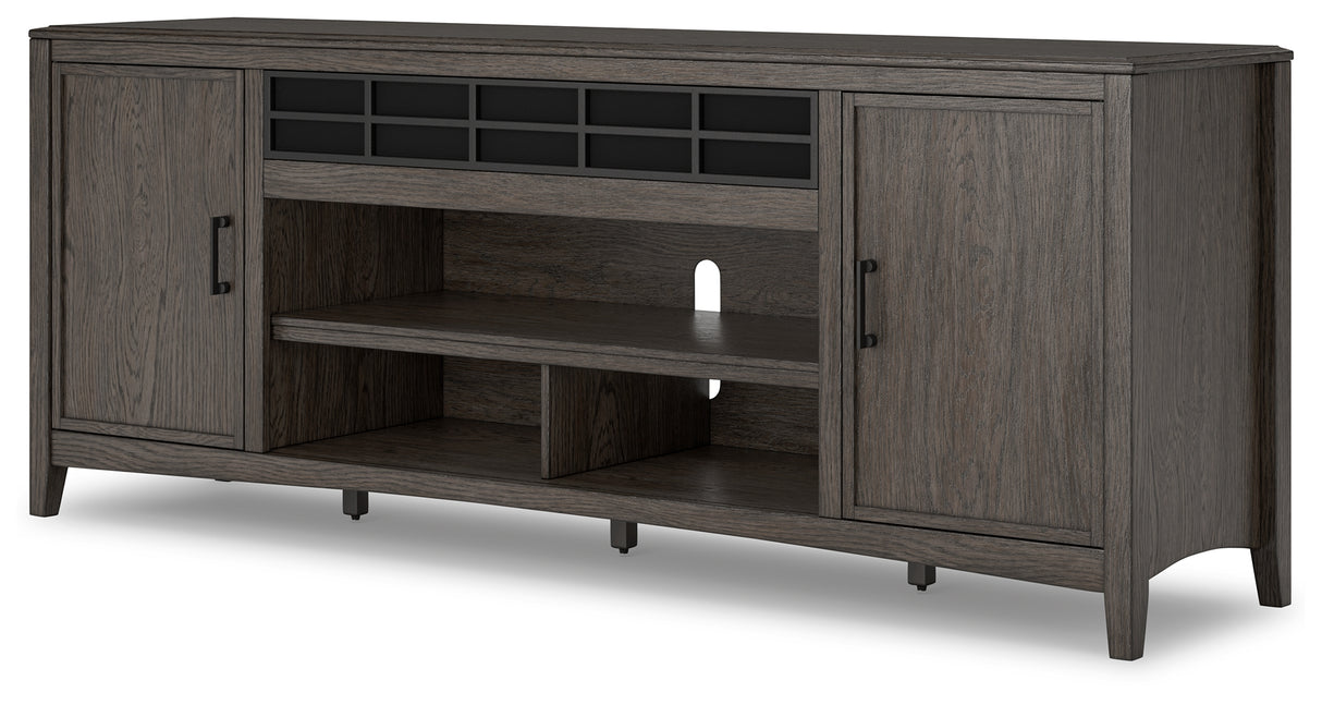 Montillan Grayish Brown 84" TV Stand - W651-68 - Luna Furniture