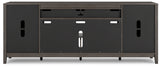 Montillan Grayish Brown 84" TV Stand - W651-68 - Luna Furniture