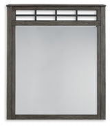 Montillan Grayish Brown Bedroom Mirror - B651-36 - Luna Furniture