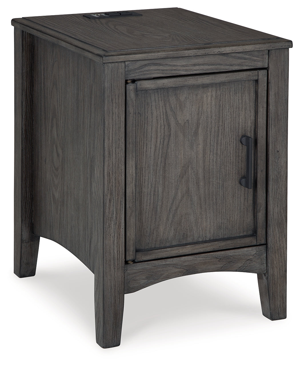 Montillan Grayish Brown Chairside End Table - T651-7 - Luna Furniture