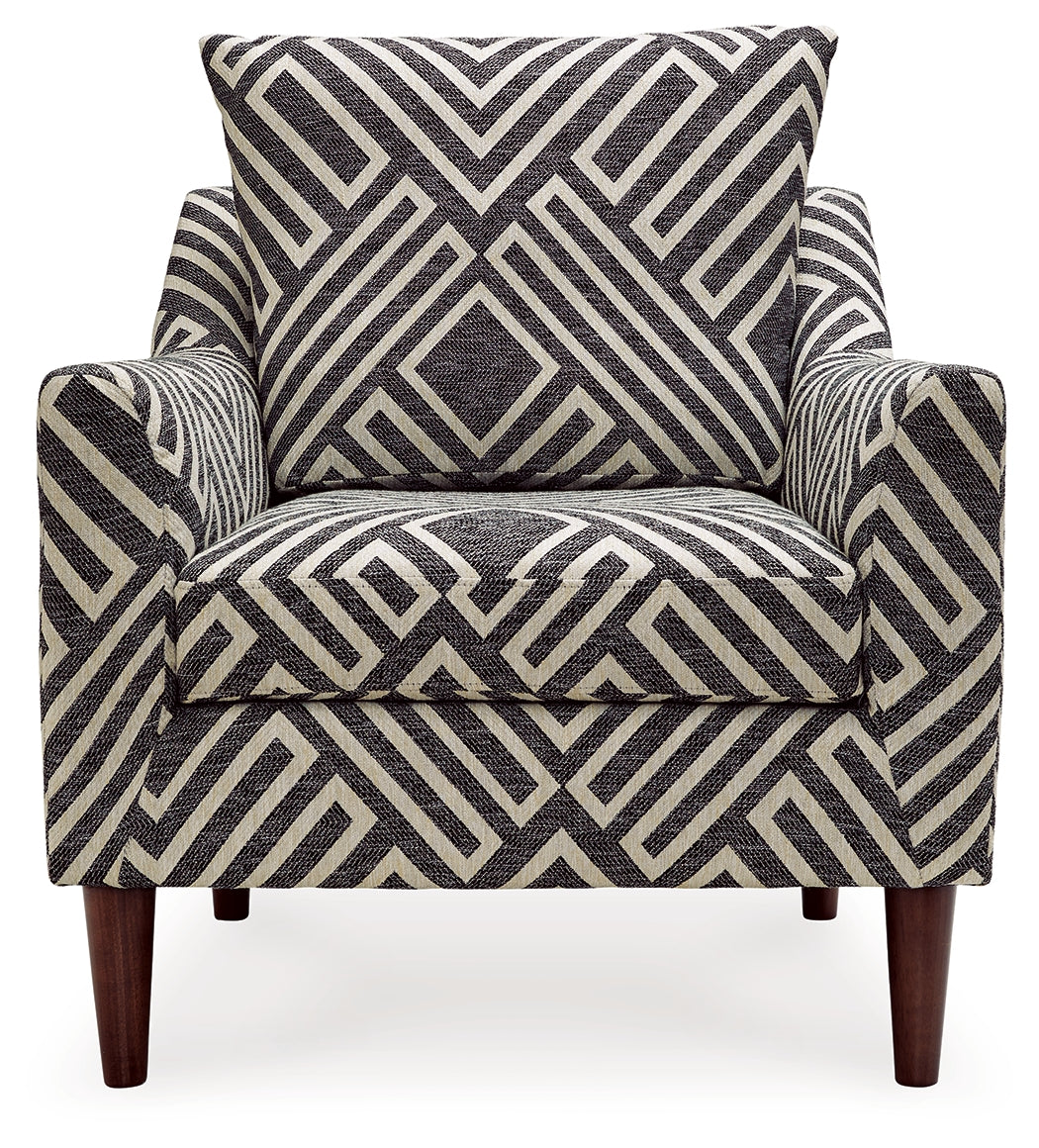 Morrilton Next-Gen Nuvella Natural/Charcoal Accent Chair - A3000641 - Luna Furniture