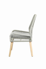 Nakia Gray Woven Back Side Chairs, Set of 2 from Coaster - Luna Furniture